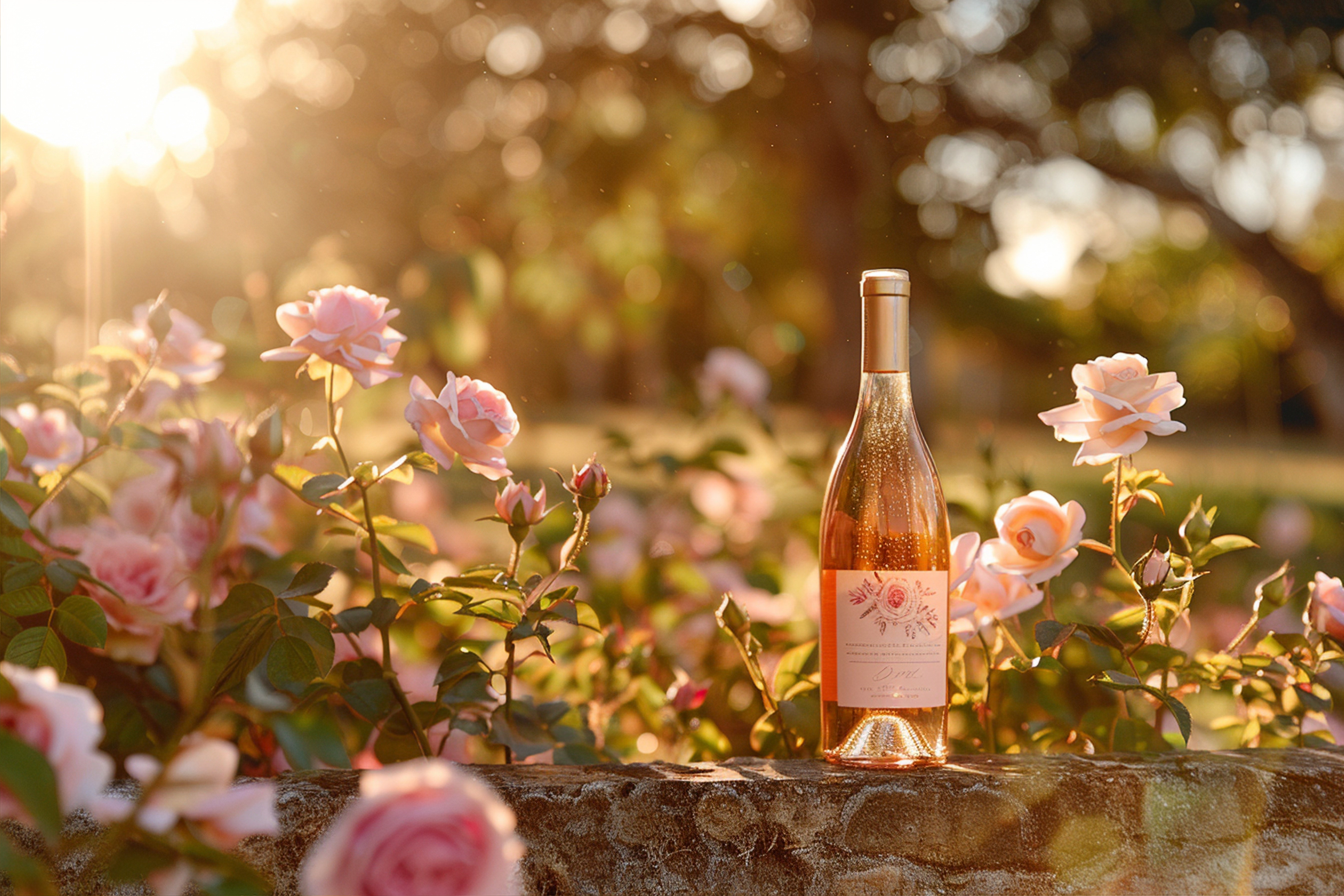 Rosé in the Roses